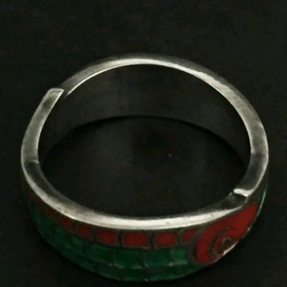 GUCCI G Logo Silver 925 Ring ISO sz:51  /9S0169 - Picture 6 of 6